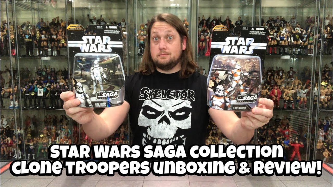 Clone Troopers Star Wars Saga Collection Unboxing & Review!
