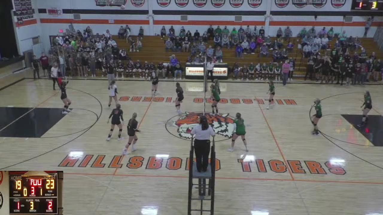 Hillsboro Tiger Volleyball vs Wonewoc 101321 YouTube