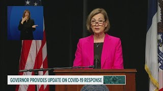 Iowa governor presents compromise plan for end of legislative session