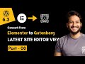 8. Understand the block editor area, templates, patterns, shortcut key etc