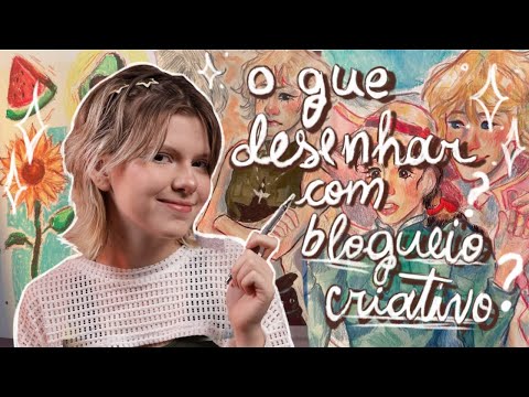 6 IDEIAS PARA DESENHAR EM UM BLOQUEIO CRIATIVO ⭐