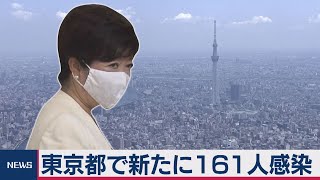 東京で161人の感染確認（2020年8月17日）