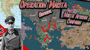 Operation Marita & North Africa Campaign Historical German Campaigns #5 Big Map Mod