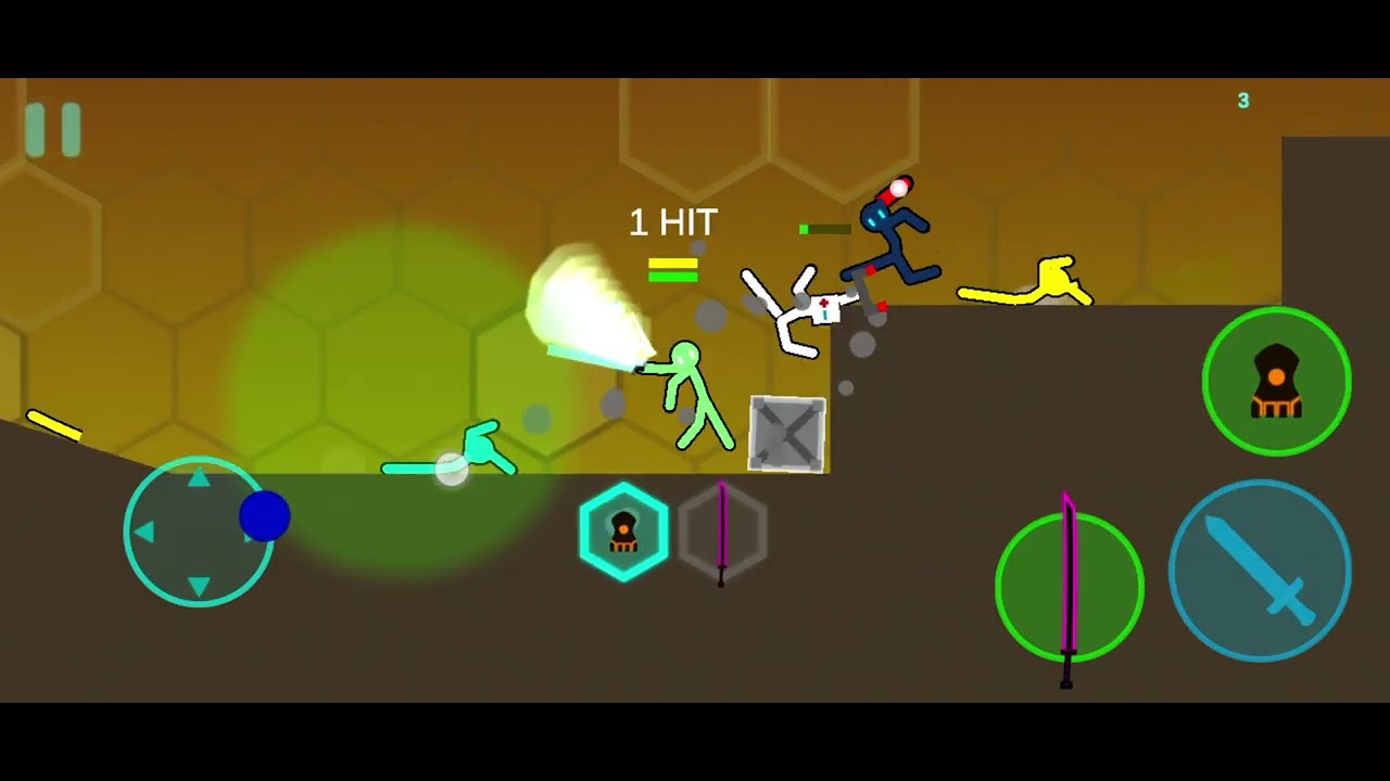 Stickman project rebirth 2 СЕРИЯ💯БОСС-БЕГАЕТ КАК УЖАЛИНЫЙ😱!!!