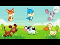 انشودة اصوات الحيوانات للاطفال الصغار | تعليم الاطفال النطق | اغاني اطفال | اسماء حيوانات للاطفال