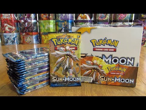 pokemon sun and moon booster box opening Ultra Prism Pokemon Sun & Moon (SM1)