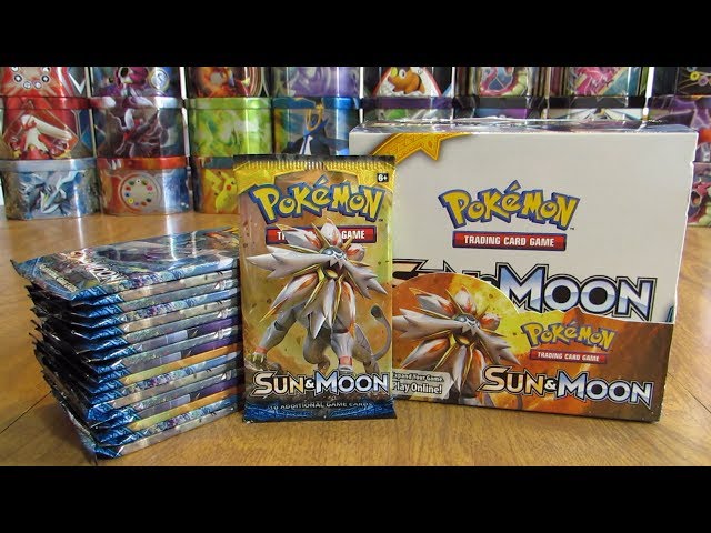 pokemon sun and moon booster box opening & Base Set Case | 6x Sun & Moon Base Set Booster Boxes | Factory Sealed Can't decide if I should