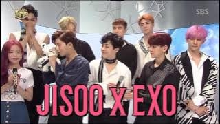 EXO x JISOO (SBS Inkigayo 170723)