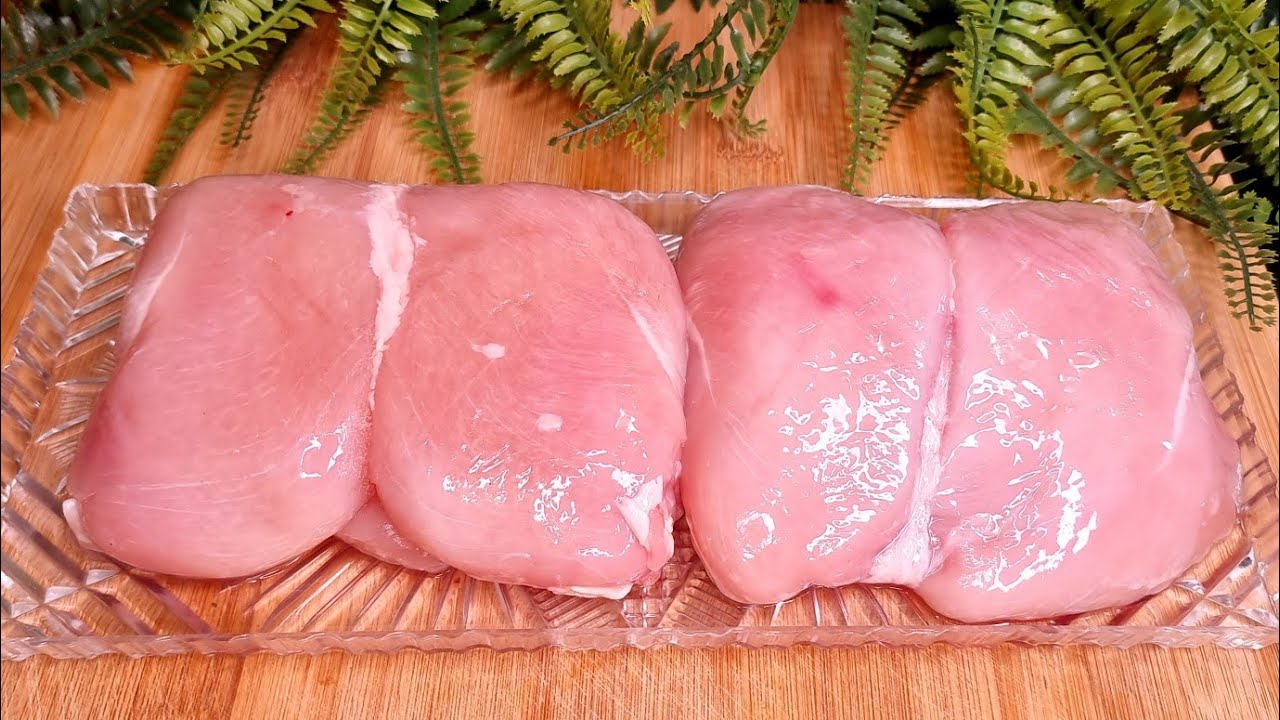 اذا عندك صدر دجاج تعالي نحضر ثلاث وصفات بطريقة سهلة ونكهات لذيذة الجزء الأول #وصفات_دجاج