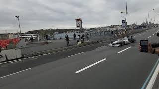 Galata Köprüsünde F1 Aracı