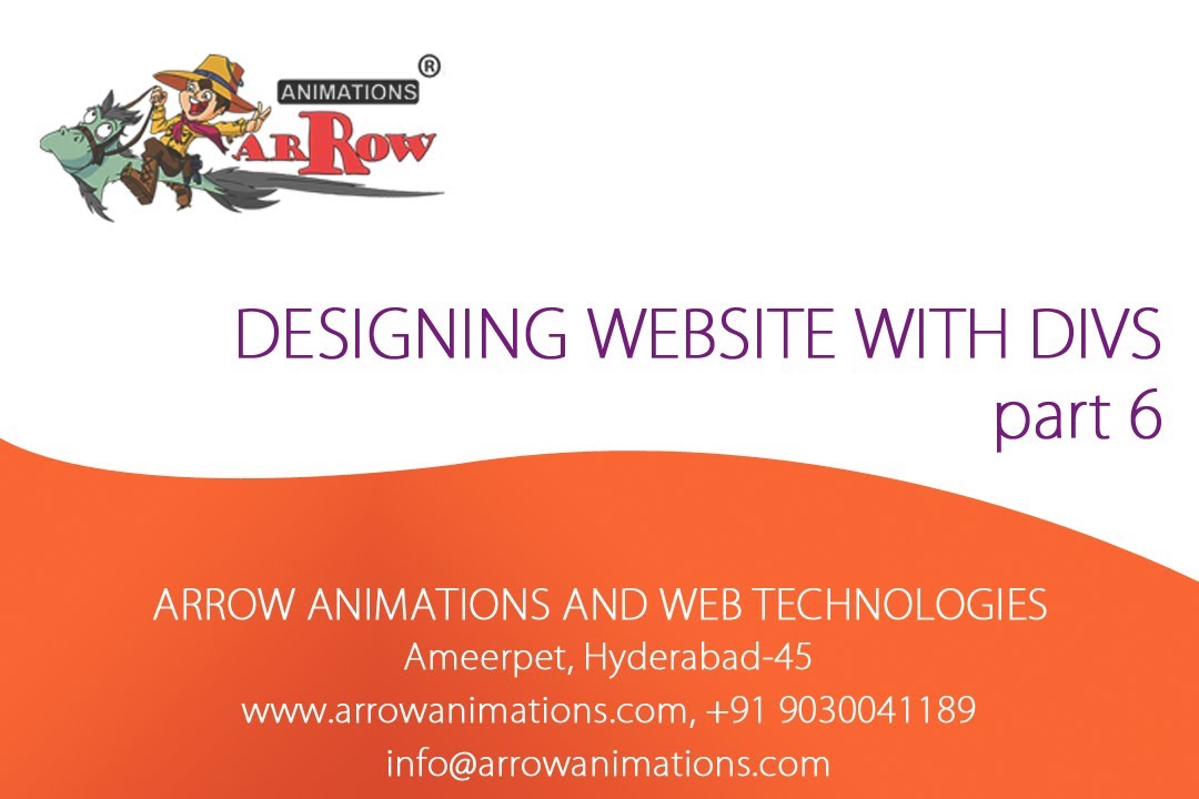 Designing website with divs part 6 - YouTube