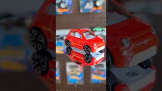 Fiat 500 shorts hotwheels car