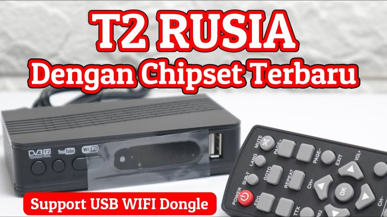 1 Lagi STB T2 Murah 60 Ribuan STB T2 Rusia Chipset Mstar Kecil Cabe Rawit Sinyal Joss