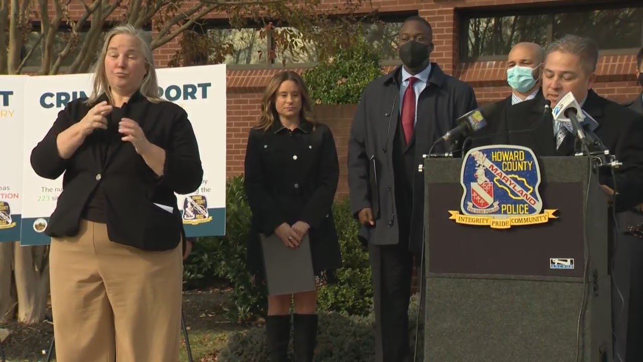 UNCUT: Howard County Introduces New Police Chief Gregory Der - YouTube