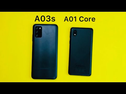 Video Samsung Galaxy A03s vs Samsung Galaxy A01 Core - youtube