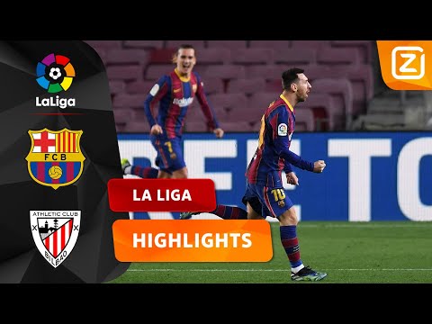 PRACHTIGE VRIJE TRAP VAN MESSI! 😍 | FC Barcelona vs Bilbao | La Liga 2020/21 | Samenvatting