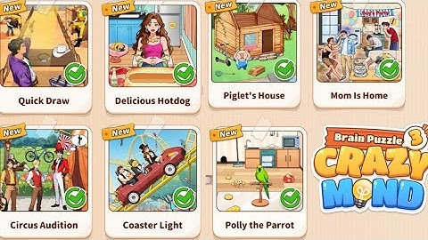Brain Puzzle 3: Crazy Mind – Alle niveaus 1 tot en met 7 | Volledige gameplay