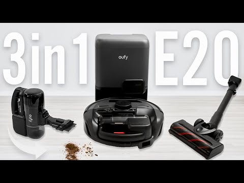 This Robot Vacuum Does It ALL! eufy E20 3-in-1! - YouTube