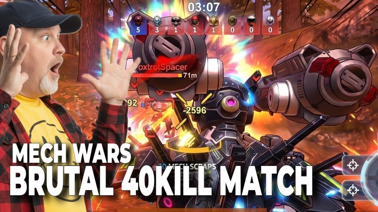 MECH WARS | BRUTAL 40 KILL MATCH - YouTube