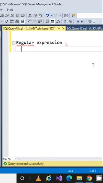 Regular expression || SQL server #shorts - YouTube