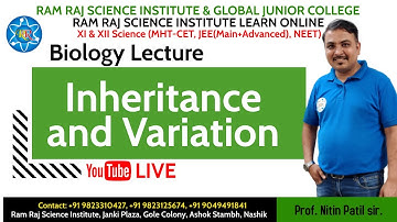 12th Biology - Inheritance and Variation Entrance Lecture