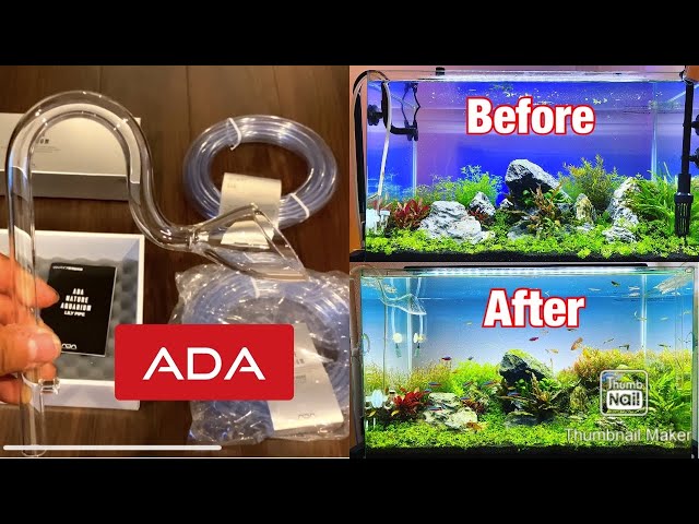ADA 60センチ水槽対応のリリーパイプ吸水用、出水用とスプリングウォッシャー