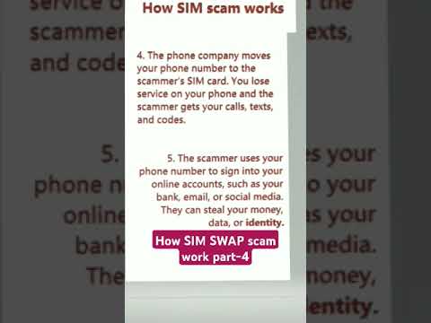 SIM SWAP scam part-4 l #vtechwisetutorial #cybersecurity #simswap