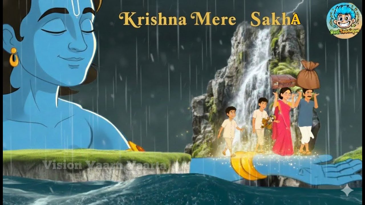 Krishna Mere Sakha - क्या हुआ जब भगवान कृष्ण स्वयं आए मदद करने? | Moral Story |