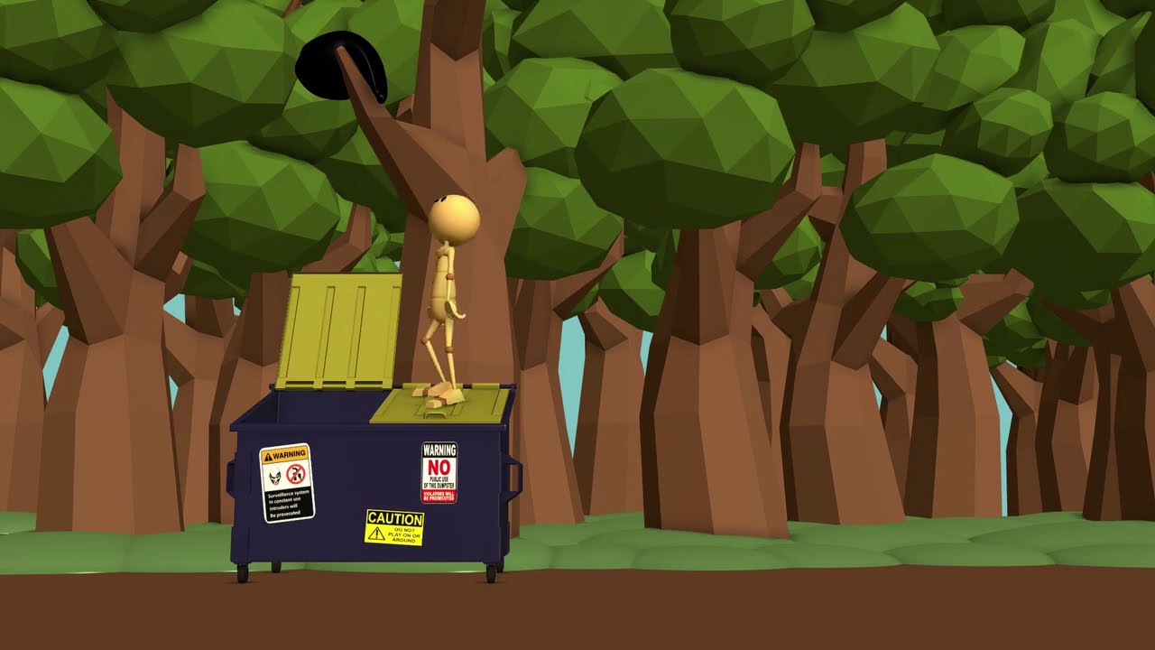 Taking Out the Trash | Jose Sanez (Animation Mentor - Advanced Body Mechanics)