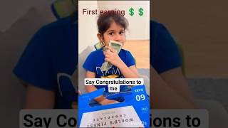 first earning #goodcause #schoolproject #kidslearning #goodvibes #hardwork #sold#youtubeshorts