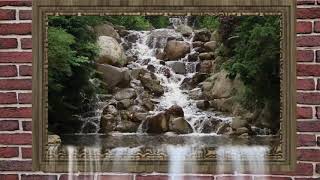 Заставка для телевидения: ЖИВАЯ КАРТИНА: &quot;ВОДОПАД&quot;. (3 часа)LIVE PICTURE: [WATERFALL]