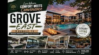 Grove East Apartments in Humble, TX | Luxury Apartment Tour Near Houston, Texas