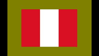Peru, Draw Flag of Peru using Python Turtle Graphics