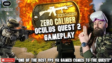 ZERO CALIBER RELOADED Quest 2 Gameplay / The BEST VR FPS GAMES on Quest / Zero Caliber Quest 2