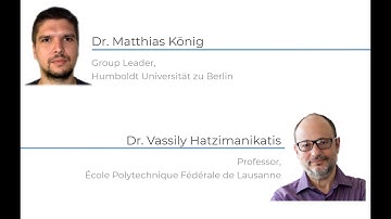 August 11: Metabolism: Matthias König and Vassily Hatzimanikatis