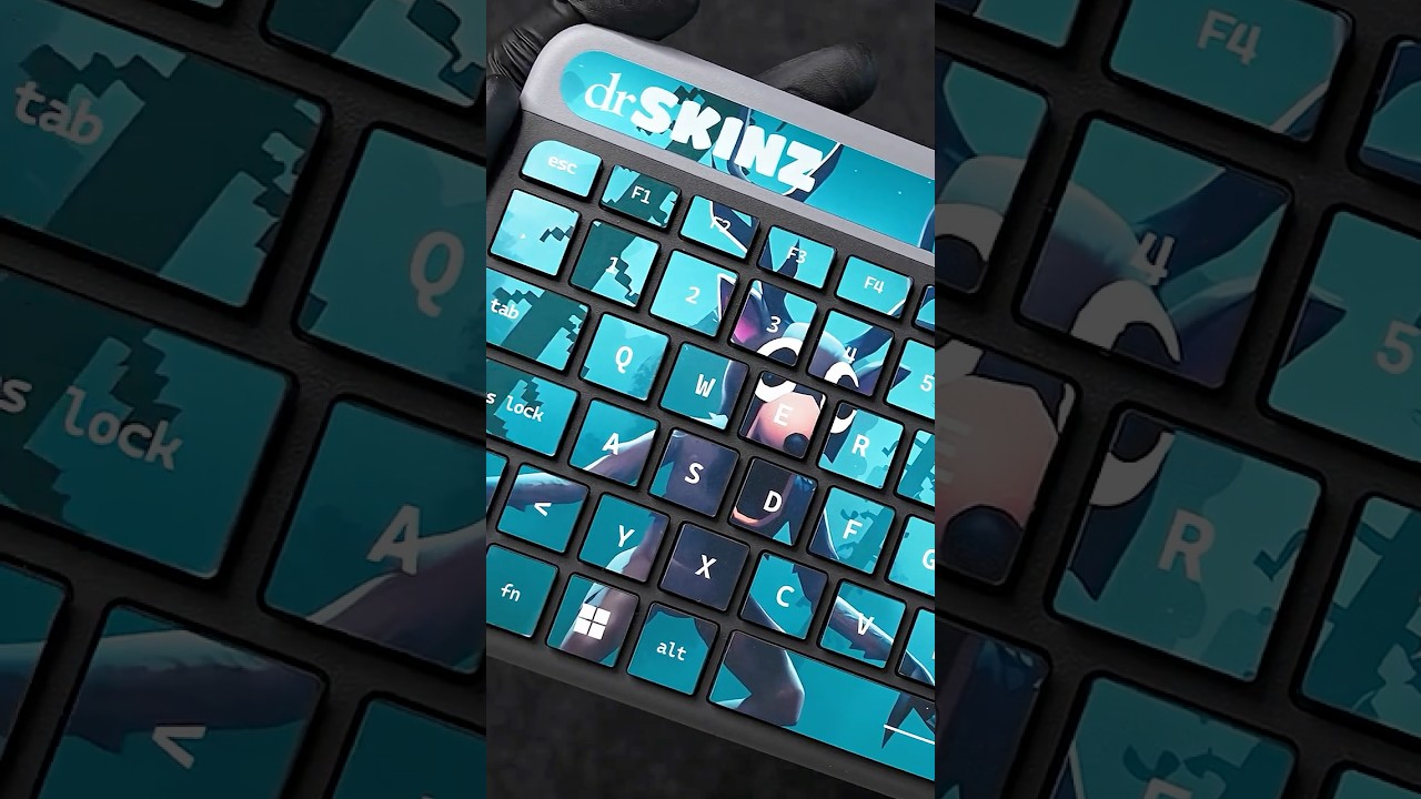 Turning My Keyboard into Roblox 99 Nights Forest Theme 😱🌲