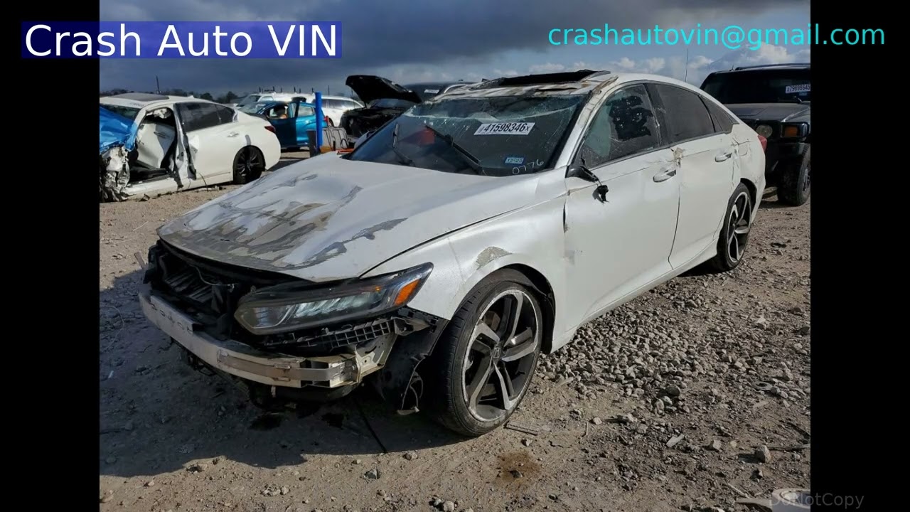 1HGCV2F3XLA000776 Honda 2020 ACCORD - YouTube