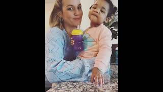Tami Chin Mitchell teaches daughter Jamaican mannerisms