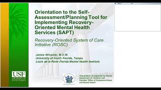 2017 9 19 Recovery Oriented System of Care Organizational Assessment 20170919 1529 1