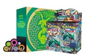 Opening The New Pokémon Celestial Storm Booster Box - ALL 36 PACKS
