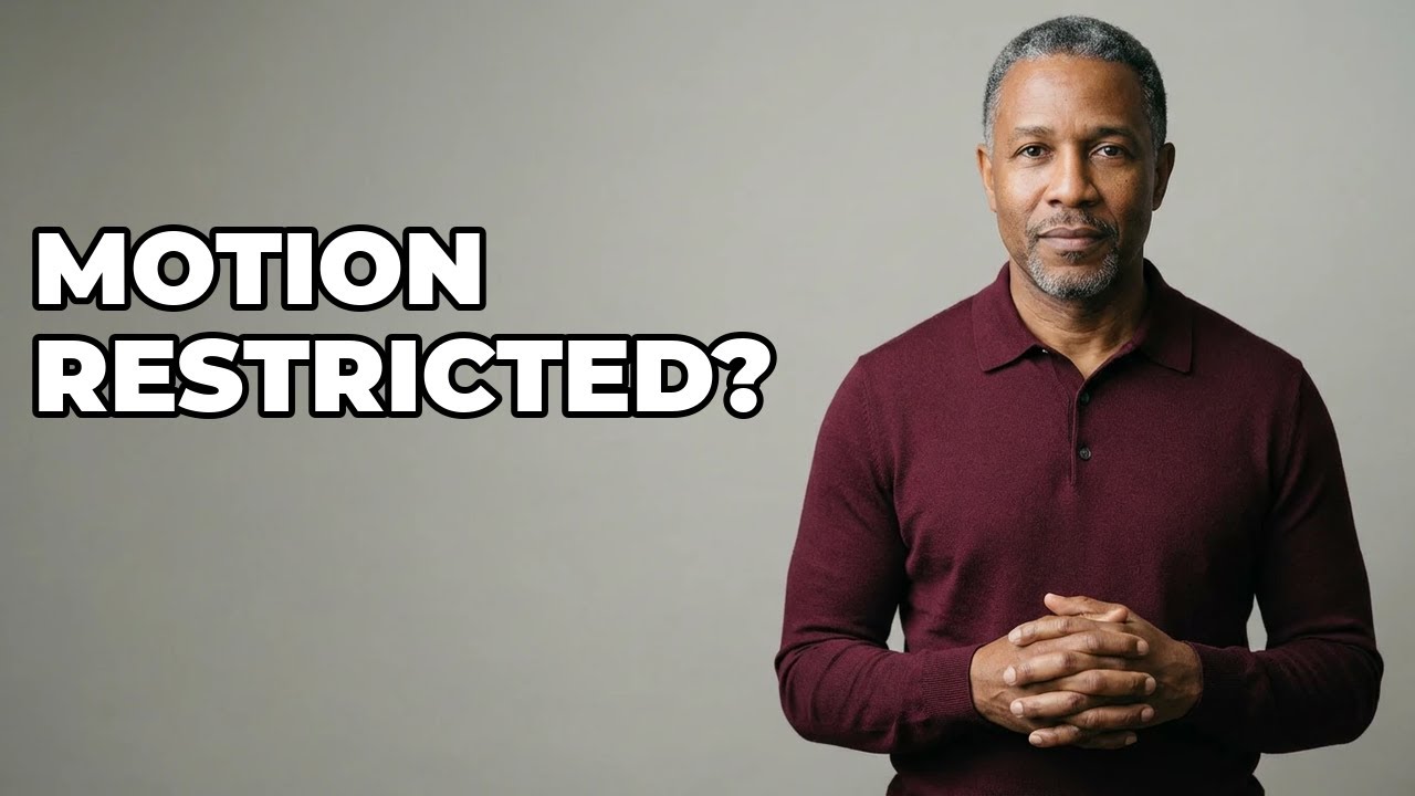 Does A Gout Flare-Up Limit Joint Motion?