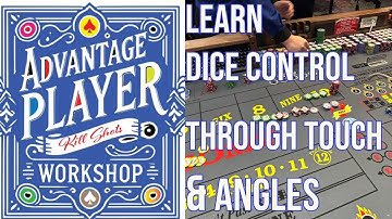 LEARN CRAPS Through Dice Control Using Touch and Angles