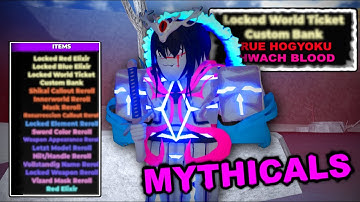 [Type Soul] The QUICKEST Method To Obtain MYTHICAL Items.. (True Hogyoku, Yhwach Blood)