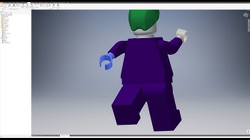 Designing a Lego Person - Part 6 (Autodesk Inventor 2017)