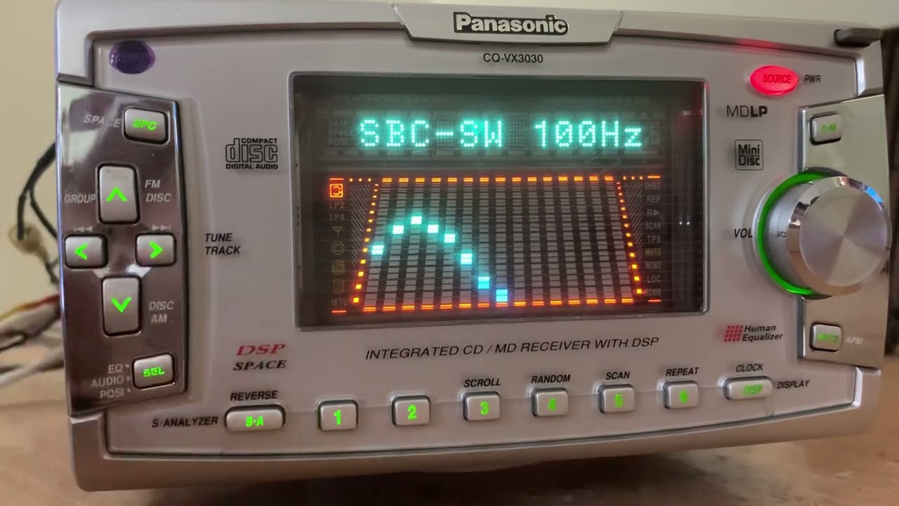 Panasonic CQ-VX3030D - YouTube