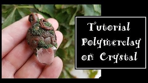 Setting a Crystal in PolymerClay