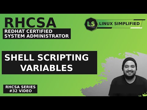 RHCSA | How are VARIABLES used in Shell Scripting in Redhat Linux | Tamil