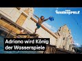 KOPF AN KOPF RENNEN! Adriano triumphiert an den Baumstämmen | Die RTL Wasserspiele 2024