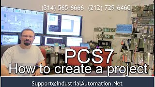 How to create a PCS7 project (Siemens Training)