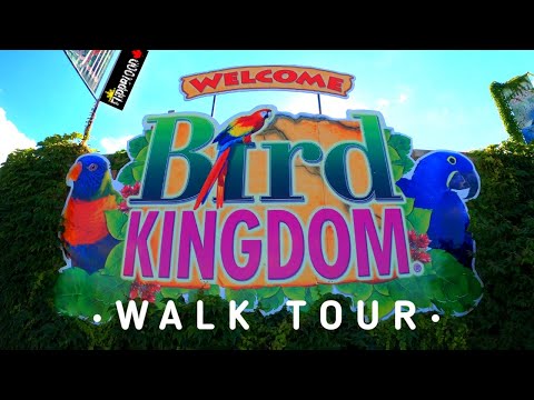 Walking Tour @ BIRD KINGDOM in Niagara Falls CANADA  //  2022